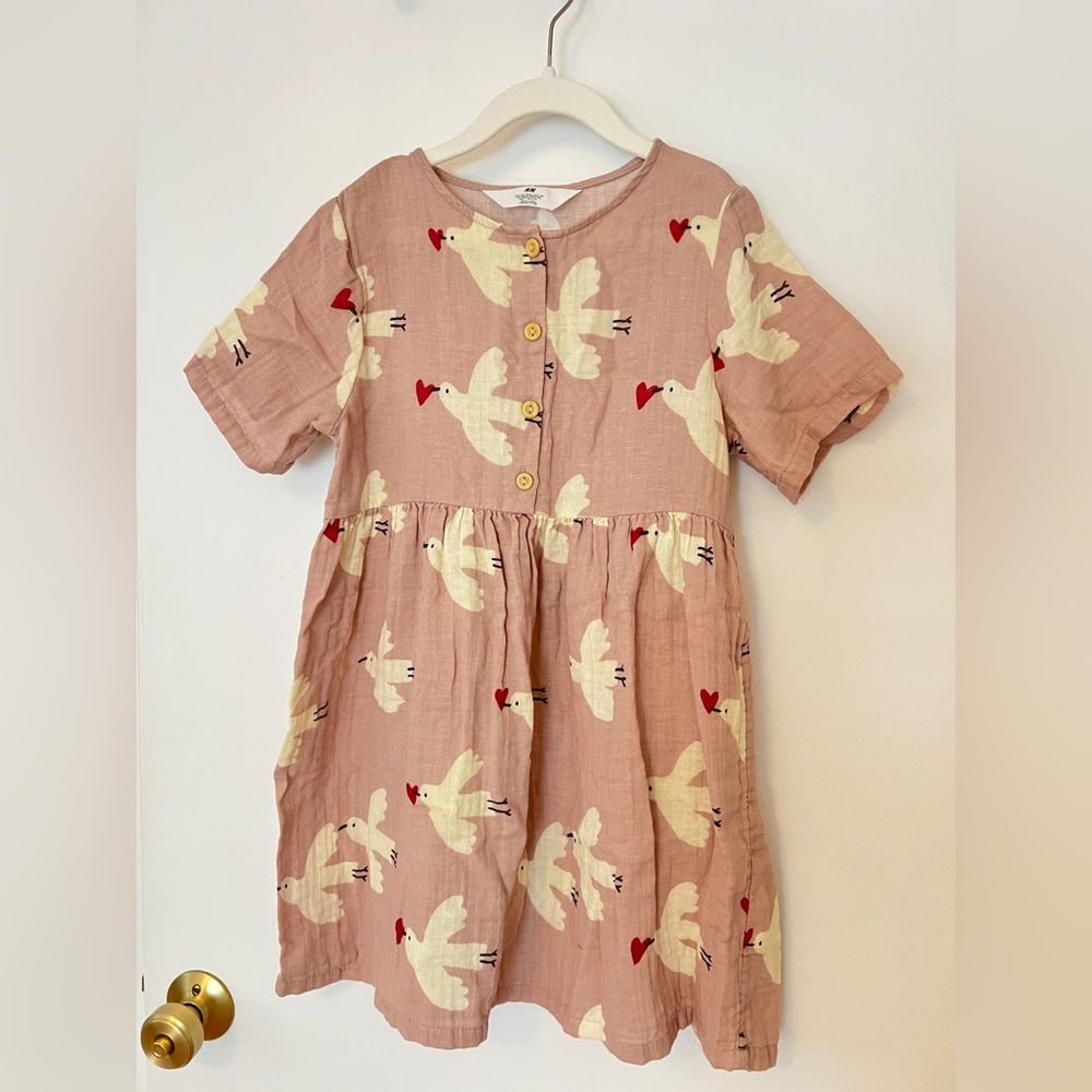 H&M bird dress
